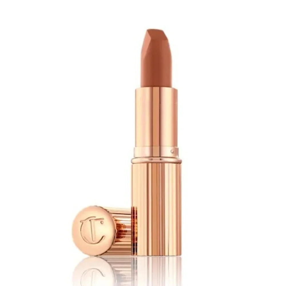 Charlotte Tilbury Matte Revolution Lipstick Catwalking Nude Peach‎ Rose Gold New